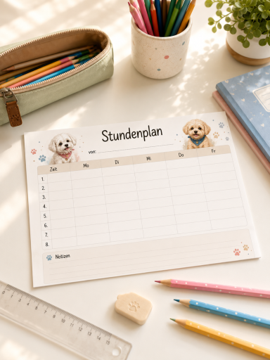 Kostenlose Stundenpläne
